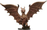 Medium Copper Dragon - Blood War - D & D Miniatures card