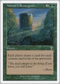 Nature's Resurgence - 7th Edition - Magic: The Gathering card