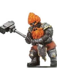 Fire Giant Forgepriest - Blood War - D & D Miniatures card