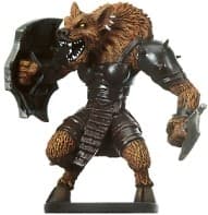 Demonic Gnoll Priestess - Blood War - D & D Miniatures card