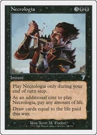 Necrologia - 7th Edition - Magic: The Gathering card