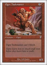Ogre Taskmaster - 7th Edition - Magic: The Gathering card