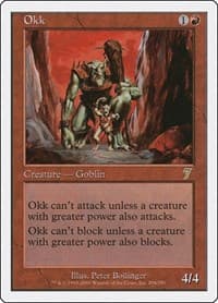 Okk - 7th Edition - Magic: The Gathering card