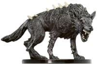 Vampire Dire Wolf - Unhallowed - D & D Miniatures card