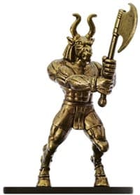 Brass Golem - Night Below - D & D Miniatures card