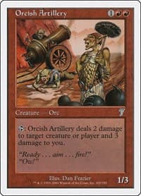 Orcish Artillery - 7th Edition - Magic: The Gathering card