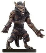 Gnoll Claw Fighter - Night Below - D & D Miniatures card
