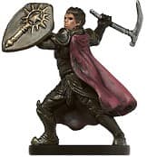 Human Cleric of Bahamut - Desert of Desolation - D & D Miniatures card