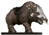 Thundertusk Boar - Desert of Desolation - D & D Miniatures card