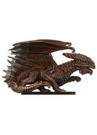 Capricious Copper Dragon - Desert of Desolation - D & D Miniatures card