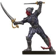 Tiefling Rogue - Desert of Desolation - D & D Miniatures card