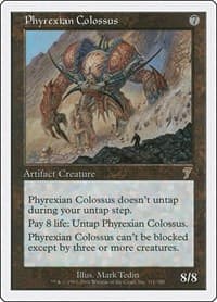 Phyrexian Colossus - 7th Edition - Magic: The Gathering card