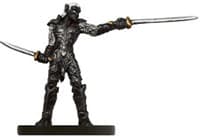 Drow Blademaster - Desert of Desolation - D & D Miniatures card