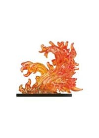 Large Fire Elemental - Desert of Desolation - D & D Miniatures card