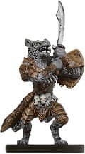 Werewolf Champion - Desert of Desolation - D & D Miniatures card