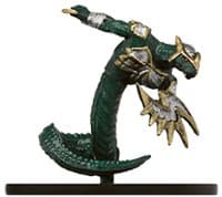 Yuan-ti Champion of Zehir - Desert of Desolation - D & D Miniatures card