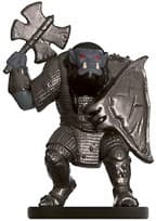 Orc Raider - Dungeons of Dread - D & D Miniatures card