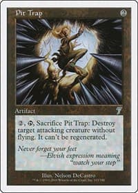 Pit Trap - 7th Edition - Magic: The Gathering card