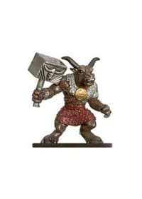 Champion of Baphomet - Dungeons of Dread - D & D Miniatures card