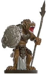 Gnoll Marauder - Dungeons of Dread - D & D Miniatures card