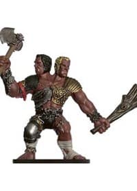 Ettin Jack of Irons - Dungeons of Dread - D & D Miniatures card