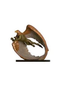 Griffon - Dungeons of Dread - D & D Miniatures card