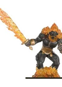 Fire Titan - Against the Giants - D & D Miniatures card