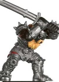 Fire Giant Raider - Against the Giants - D & D Miniatures card