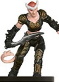Tiefling Gladiator - Against the Giants - D & D Miniatures card