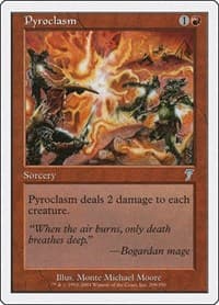 Pyroclasm - 7th Edition - Magic: The Gathering card
