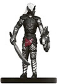 Spiderbound Drow Warrior - Demonweb - D & D Miniatures card