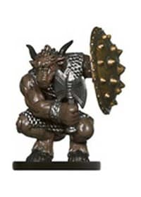Minotaur Warrior - Demonweb - D & D Miniatures card