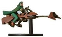 Commando on Speeder Bike - Rebel Storm - Star Wars Miniatures card