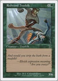 Redwood Treefolk - 7th Edition - Magic: The Gathering card