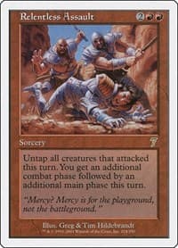 Relentless Assault - 7th Edition - Magic: The Gathering card