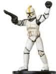 Clone Trooper Commander - Clone Strike - Star Wars Miniatures card