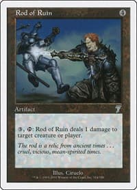 Rod of Ruin - 7th Edition - Magic: The Gathering card