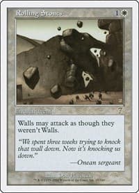 Rolling Stones - 7th Edition - Magic: The Gathering card