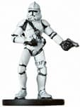Clone Trooper Gunner - Revenge of the Sith - Star Wars Miniatures card