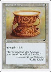 Sacred Nectar - 7th Edition - Magic: The Gathering card