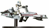 Clone Trooper On Barc Speeder - Universe - Star Wars Miniatures card