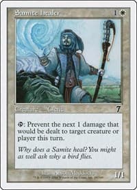 Samite Healer - 7th Edition - Magic: The Gathering card