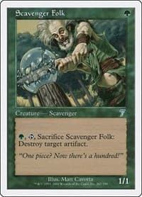 Scavenger Folk - 7th Edition - Magic: The Gathering card