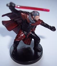 Dark Jedi Master - Champions of the Force - Star Wars Miniatures card