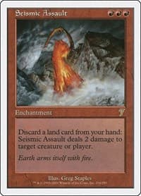 Seismic Assault - 7th Edition - Magic: The Gathering card