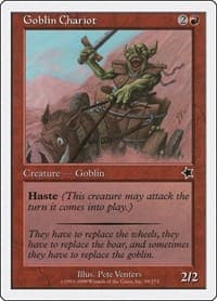 Goblin Chariot - Starter 1999 - Magic: The Gathering card