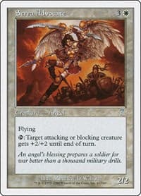 Serra Advocate - 7th Edition - Magic: The Gathering card
