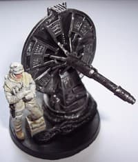 Hoth Trooper with Atgar Cannon - Champions of the Force - Star Wars Miniatures card