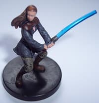 Jaina Solo - Champions of the Force - Star Wars Miniatures card