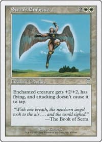 Serra's Embrace - 7th Edition - Magic: The Gathering card